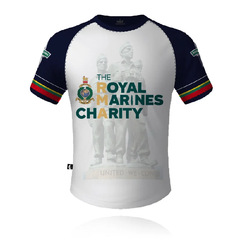 The Royal Marines Charity V1 2021 White - Tech Tee