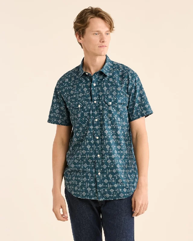 Men's Short-sleeve Laramie Snap-front Shirt