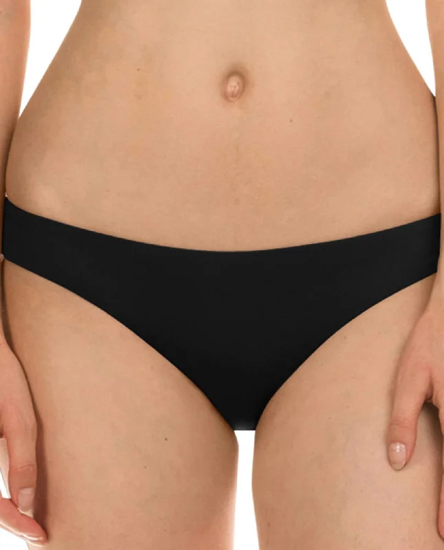 Tahiti Cheeky Bikini Bottom In Isa Bali Hai Black