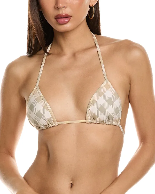 Burberry Check Bikini Top