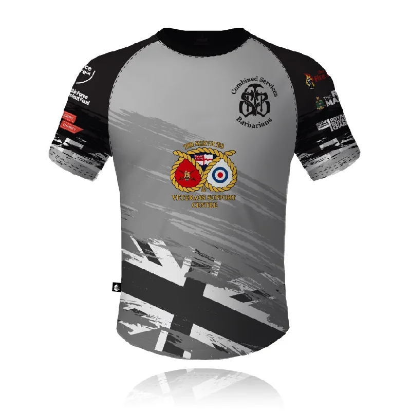 Barbarians Combined Services Supporters - Tech Tee