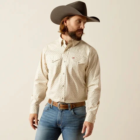 Men's Salem Classic Fit Shirt - Off White