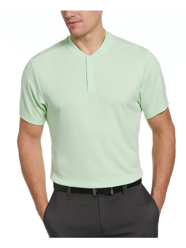 Mens Baseball Fitness Polo