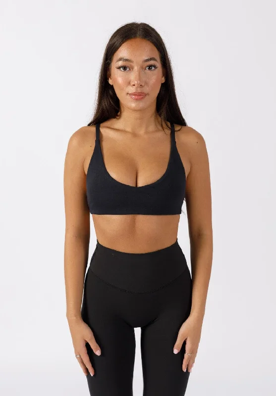 AirSilk Bliss Bralette Black