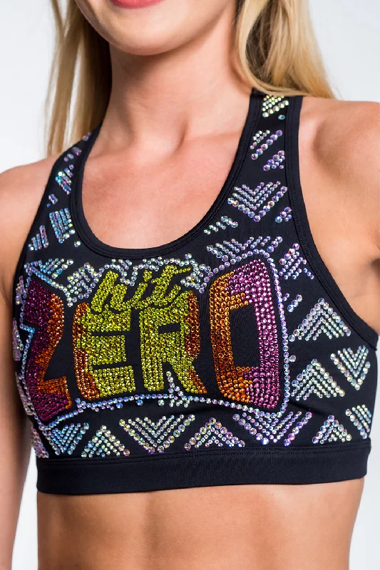 Hit Zero JewelLuxe Sports Bra