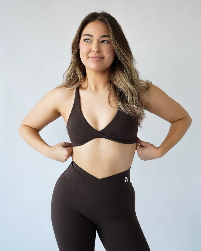 Onyx Sports Bra - Teddy