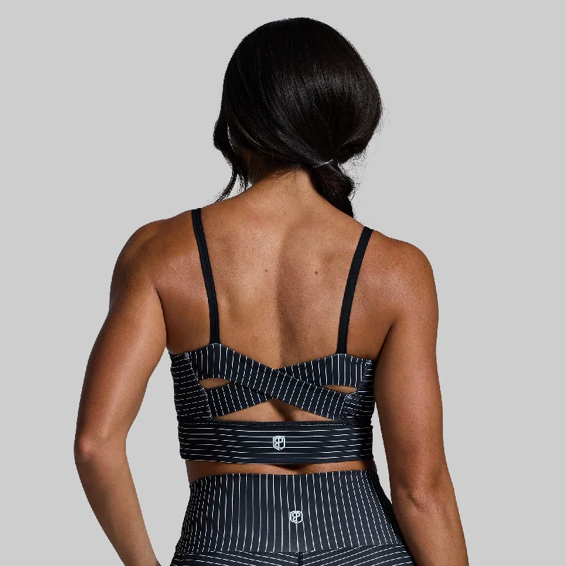 Radiance Sports Bra (Tuxedo)