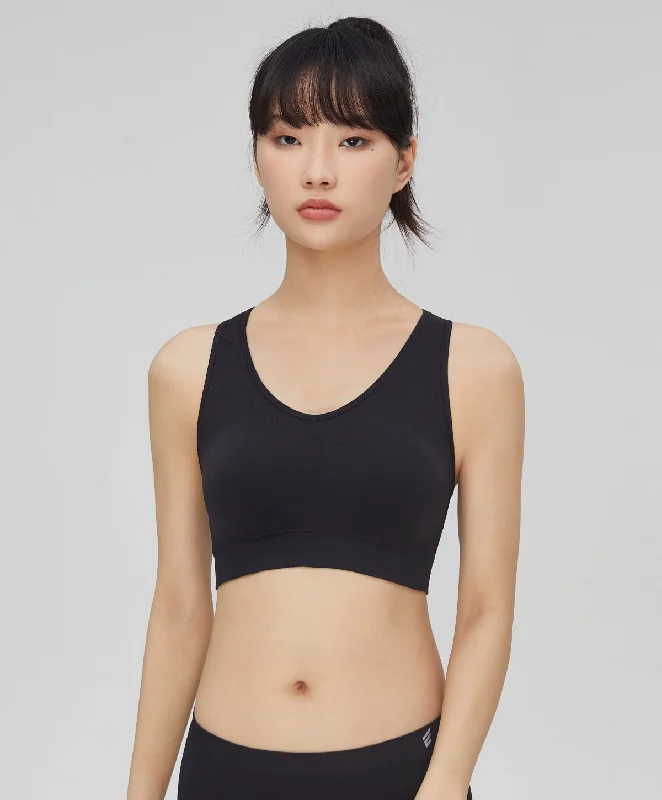 Energized Rejunvenate Seamless V-Neck Sports Bra