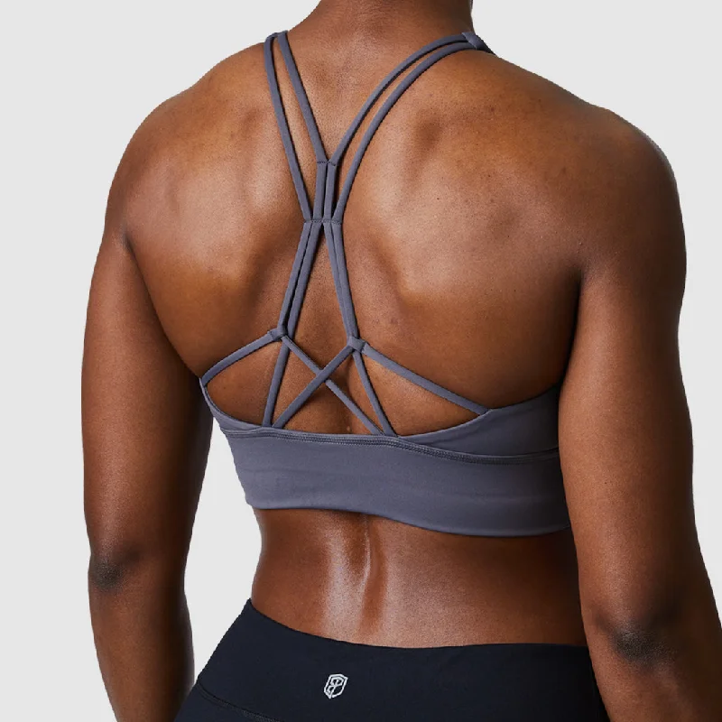 Untamed Sports Bra (Carbon)