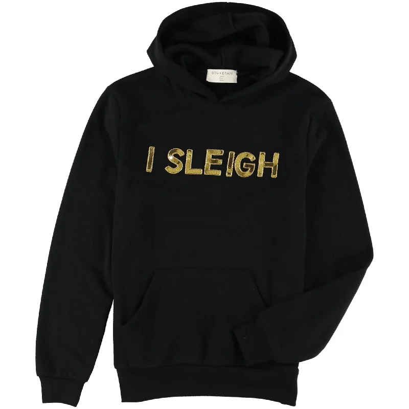 Bow & Drape Womens Sleugh Hoodie Sweatshirt