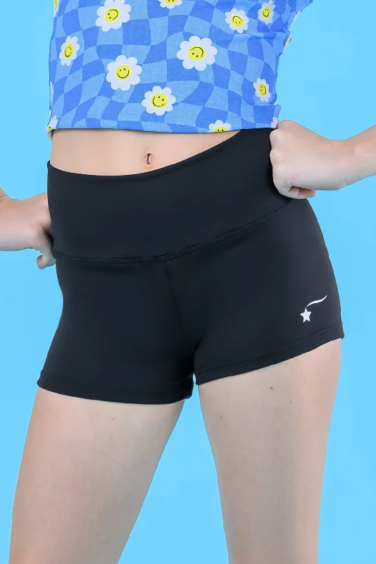 High Waisted Performance Short - Black