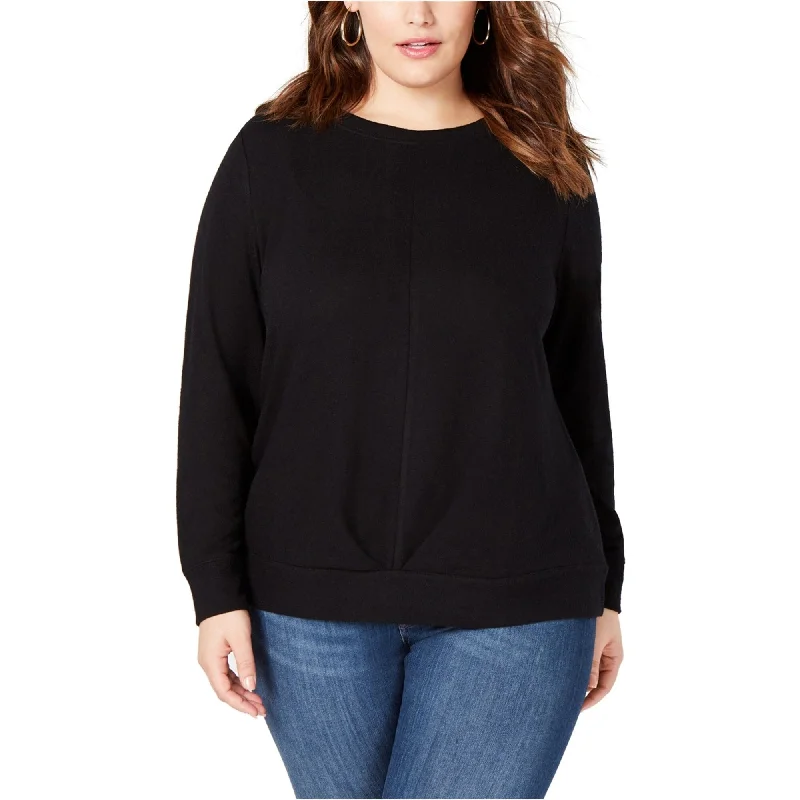 I-N-C Womens Pleated Sweatshirt