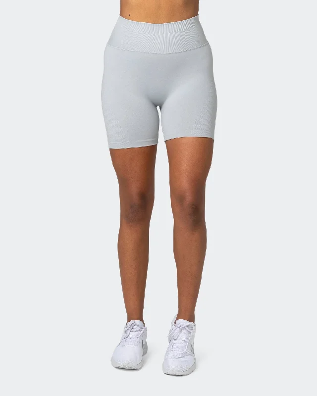 Seamless Bike Shorts - Steel