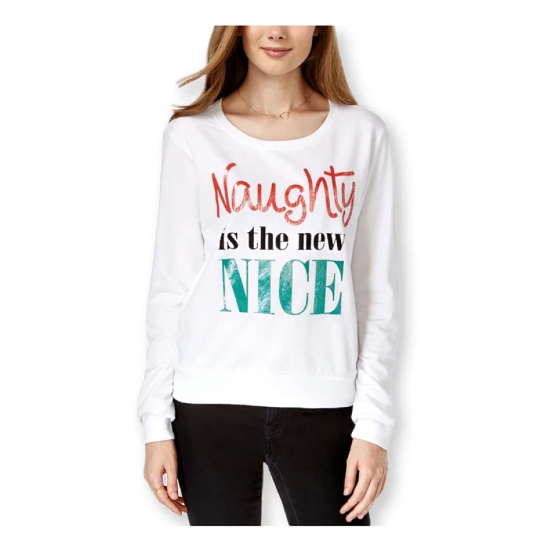 Pretty Rebellious Clothing Womens Naughty Crew Sweatshirt