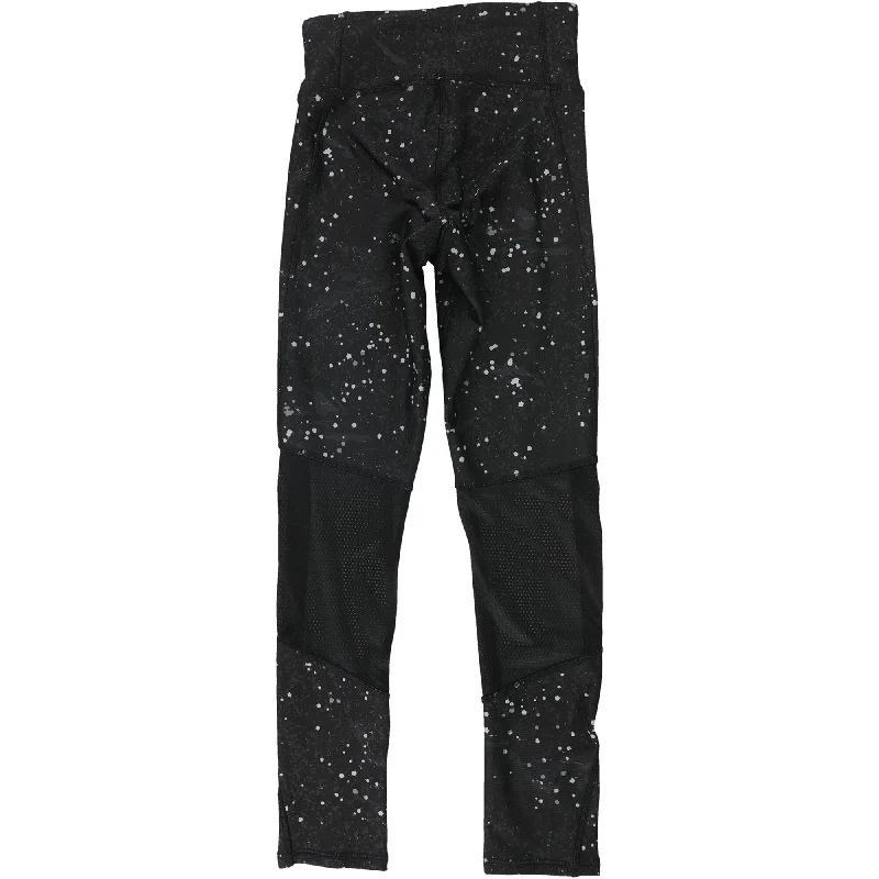 Reebok Womens Speckled Compression Athletic Pants