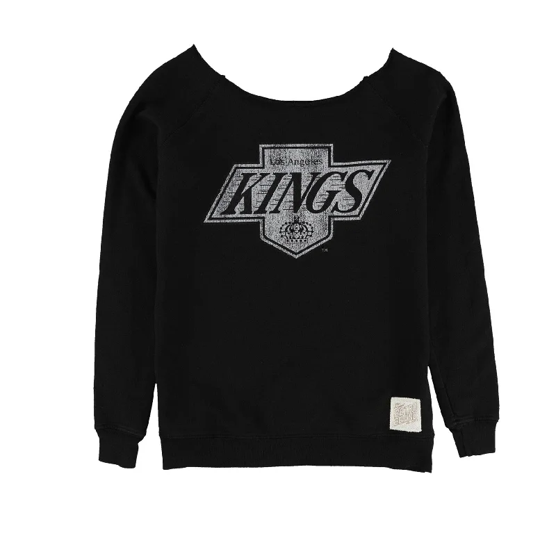 Retro Brand Womens Los Angeles Kings Sweatshirt, Black, X-Small