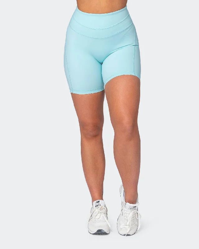 Second Skin Bike Shorts - Cosmic Blue