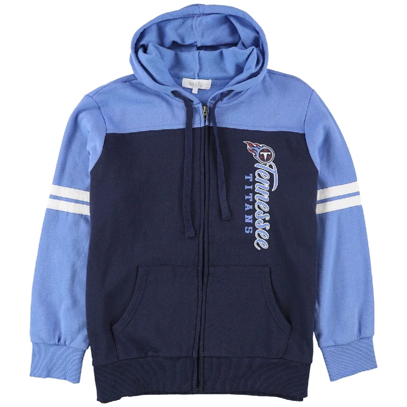 Touch Womens Tennessee Titans Hoodie Sweatshirt, Blue, Medium