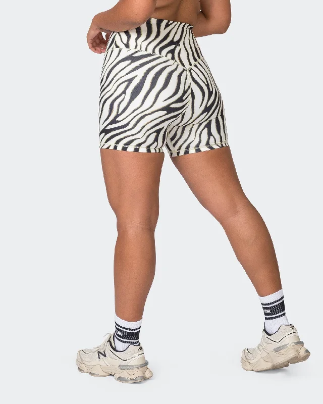 Ultra Everyday Midway Shorts - Zebra Print