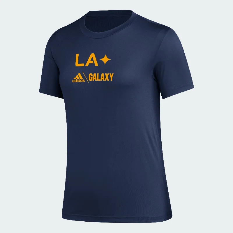 Women's adidas Galaxy Pre-Game Tee