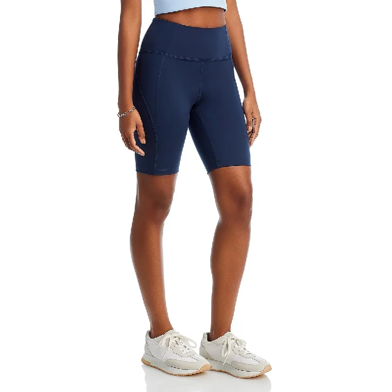 Womens High Waist Fitness Bike Short