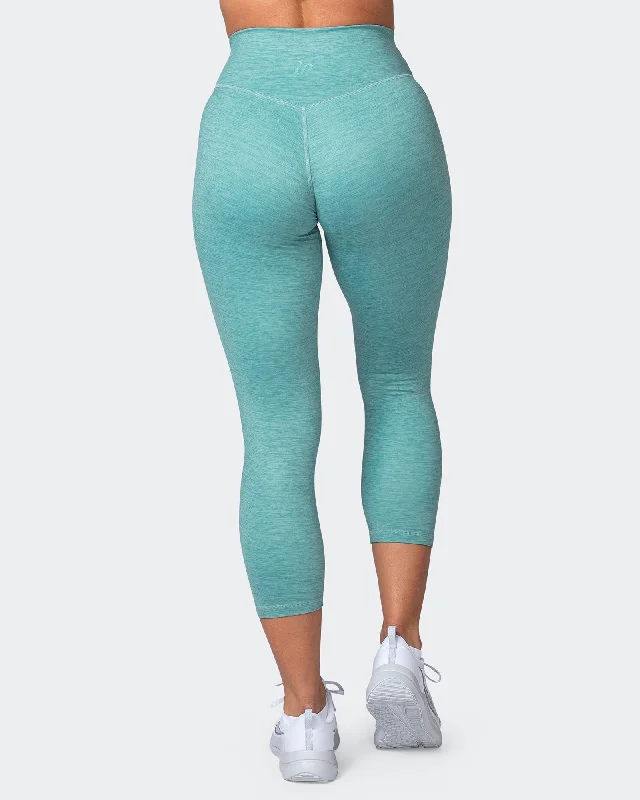 Zero Rise Everyday 7/8 Leggings - Dusty Jade Marl